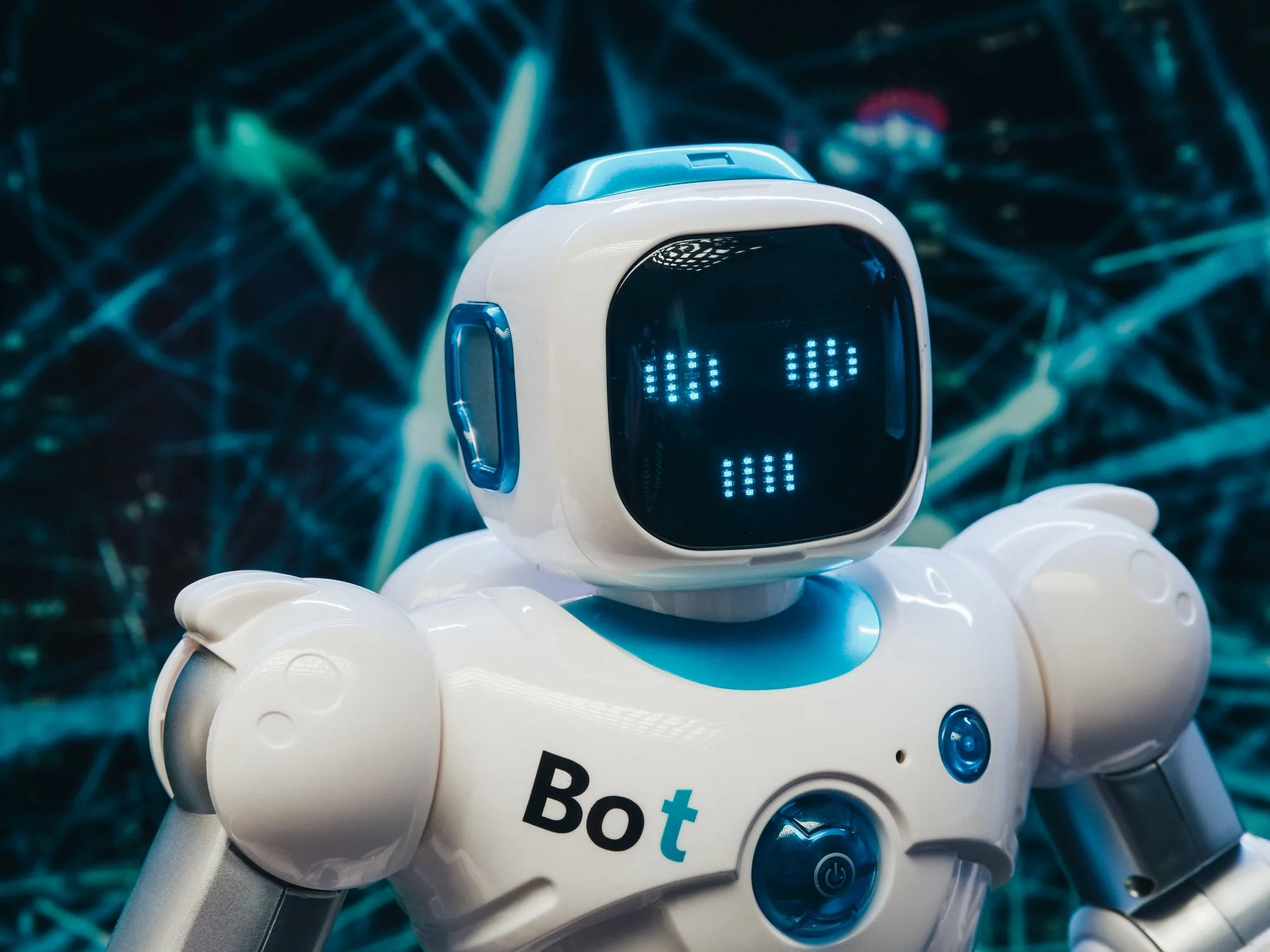 Machine Learning en Google Ads - Robot humanoide